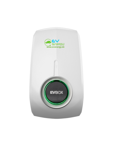 EVBox Elvi 3Ph-32A, Wifi, socket, Color blanco